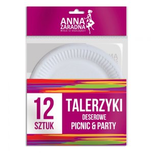 Anna Zaradna Talerzyki deserowe 12szt