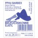 Barbex podkolan&oacute;wki bezuciskowe elastil czarne 1 para