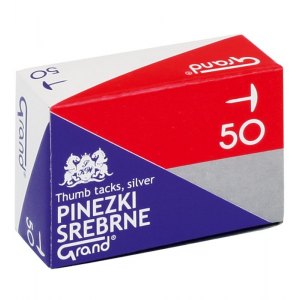 Grand Pinezki srebrne 50szt