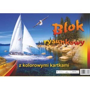 Blok rysunkowy A3 kolorowy