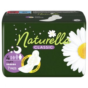Naturella Classic Night podpaski ze skrzydełkami 7 szt