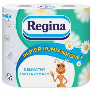 Regina Rumianek papier toaletowy 4 rolki